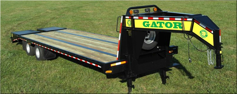 GOOSENECK TRAILER 30ft tandem dual - all heavy-duty equipment trailers special priced  Garrard County, Kentucky