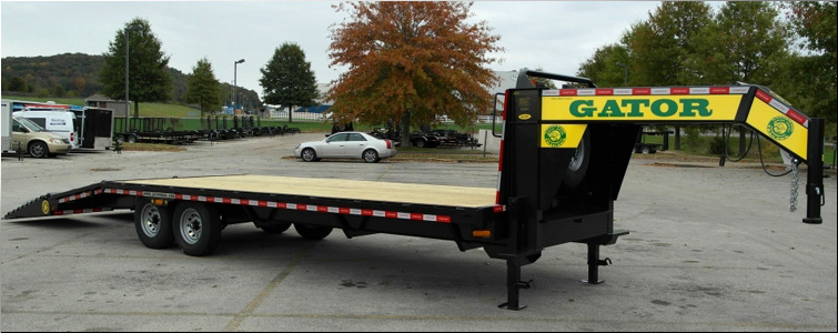 Gooseneck flat bed trailer for sale14k  Garrard County, Kentucky